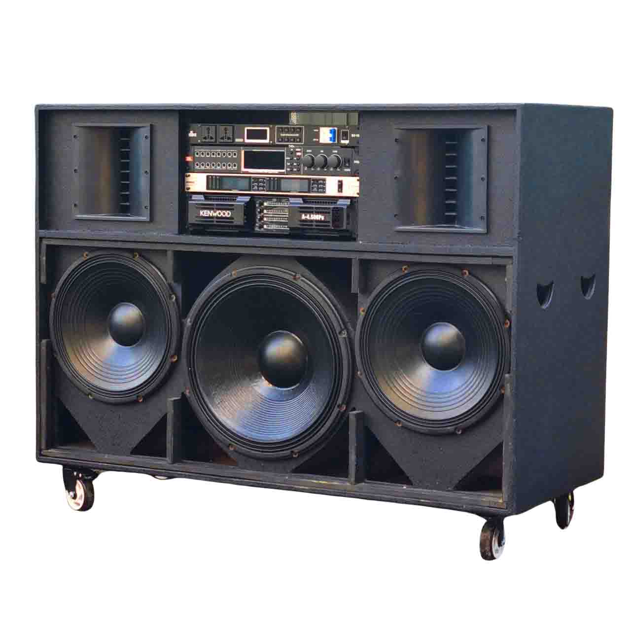 LOA 3 BASS KHUNG LONG_3 BASS (2 BASS 40, 1 SUB 50)