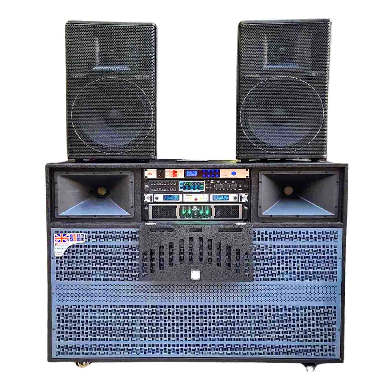 LOA 3 BASS KHUNG LONG_3 BASS (2 BASS 40, 1 SUB 50)+1 CAP FULL